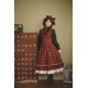 Miss Point Rose Doll 3.0 Check High Waist Corset Skirt(Reservation/Full Payment Without Shipping)